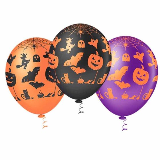 Imagem de Balão Halloween - 25 Unidades