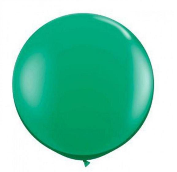 Imagem de Balão Látex 250 Fat Ball Verde Escuro 30" 76 Cm 1 Und Pic Pic