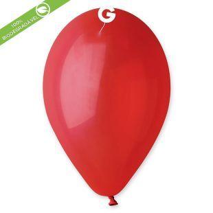 Imagem de Balão Látex Vermelho Standard 10 Pol Pc 50un Gemar 094503