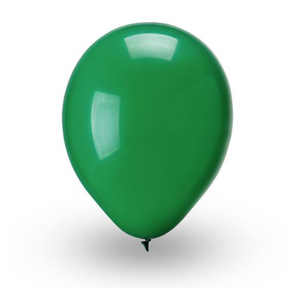 Imagem de Balao Liso 12 Red Verde C/12 Pic Pic