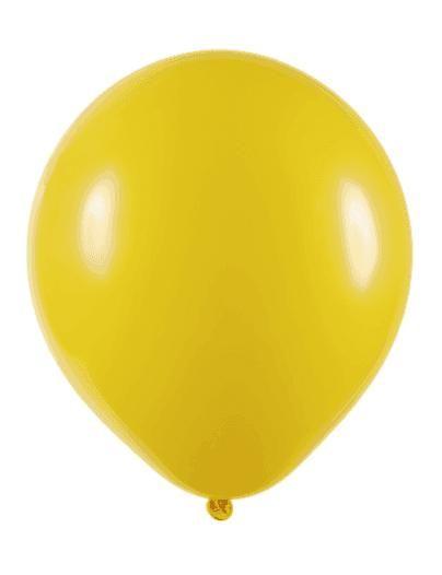 Imagem de BALÃO LISO - ART-LATEX Nº16 - AMARELO OURO - Pacote com 12 unidades