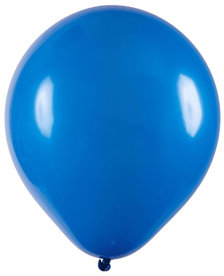 Imagem de BALÃO LISO - ART-LATEX Nº16 - AZUL - Pacote com 12 unidades