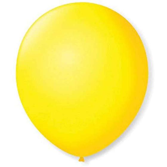 Imagem de Balão n7 50 un amarelo citrino São Roque