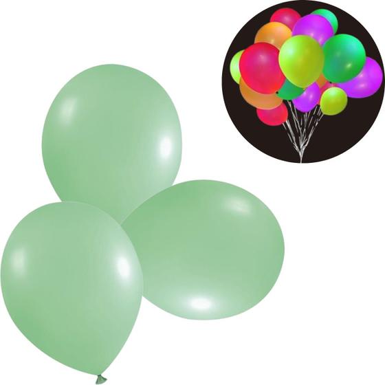 Balão Neon 9 Polegadas 25Un Látex, Balão Bexiga Neon, Várias Cores - Balões de Látex Imagem de Balão Neon 9 Polegadas 25Un Látex, Balão Bexiga Neon, Várias Cores