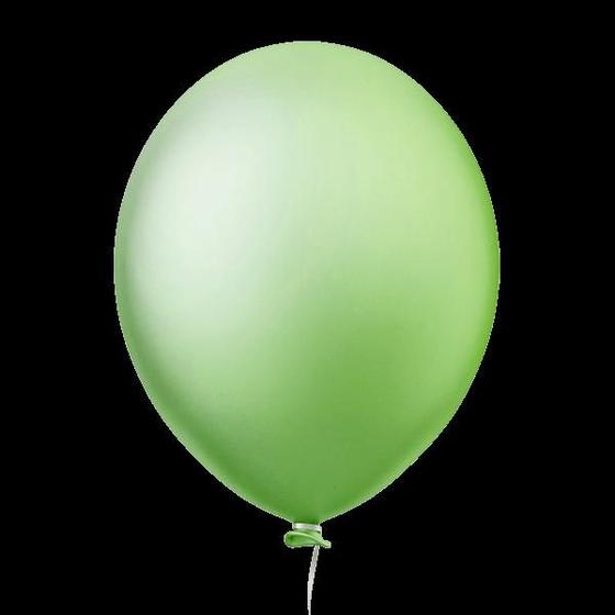 Imagem de Balão Neon Verde Citrus 9" Pol c/ 30 unids - Happy Day