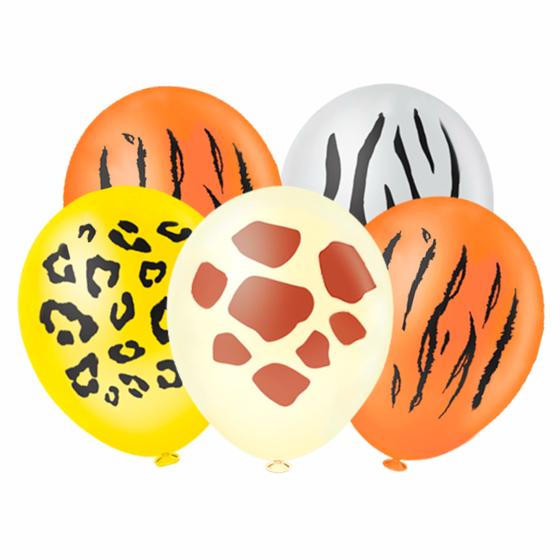 Imagem de Balão Redondo 8 Polegadas - Safari Sortido 20 unid.