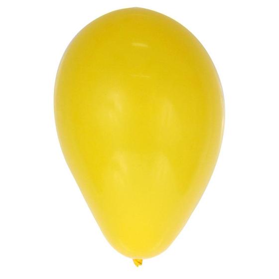 Imagem de Balão São Roque Nº7 C/50 Amarelo Citrino - Aluá festas