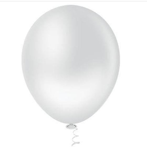 Imagem de Balão Top 6,5 LISO C 50 BRANCO - RIBERBALL