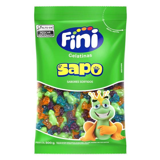 Imagem de Balas de gelatina Sapo 500g - Fini