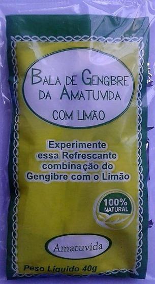 Imagem de Balas de Gengibre com Guaco e Mel Amatuvida