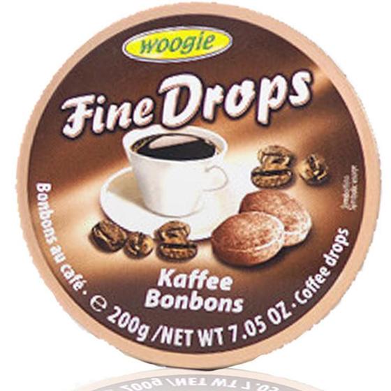 Balas Fine Drops 200G Sabor Café Tipo Sweet Originals Woogie