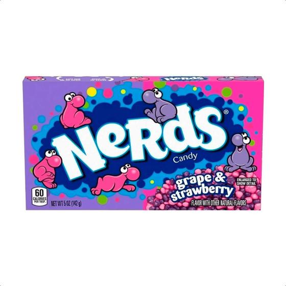 Imagem de BALAS NERDS UVA E MORANGO THEATER BOX 141g