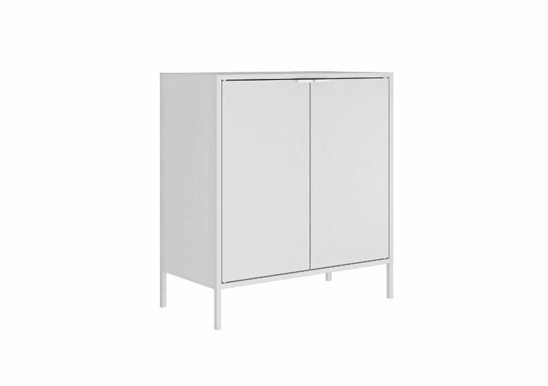 Balcão Alto Multiúso Itatiaia Smart - 2 Portas - Branco Matte Menor preço em Balcão Alto Multiúso Itatiaia Smart - 2 Portas - Branco Matte