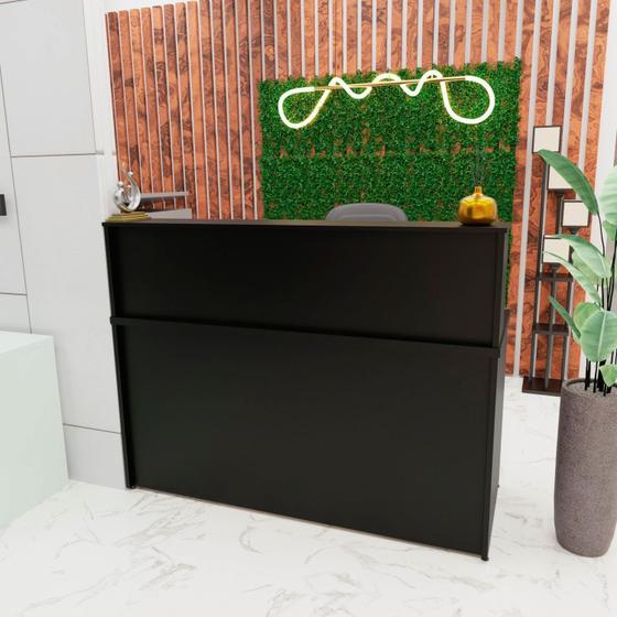 Imagem de Balcão Atendimento Recepção Consultório 140x60cm