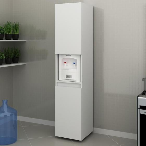 Balcão Bebedouro Multiuso com 2 Portas Multimóveis CR20008 Branco Menor preço em Balcão Bebedouro Multiuso com 2 Portas Multimóveis CR20008 Branco