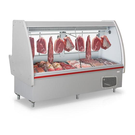 Imagem de Balcão de Açougue Refrigerado Pop 220V GAPS-210 Gelopar