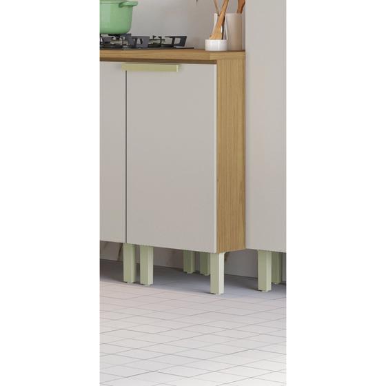 Imagem de Balcão de Cozinha 40cm 1 Porta em Mdf com Tampo New Porto