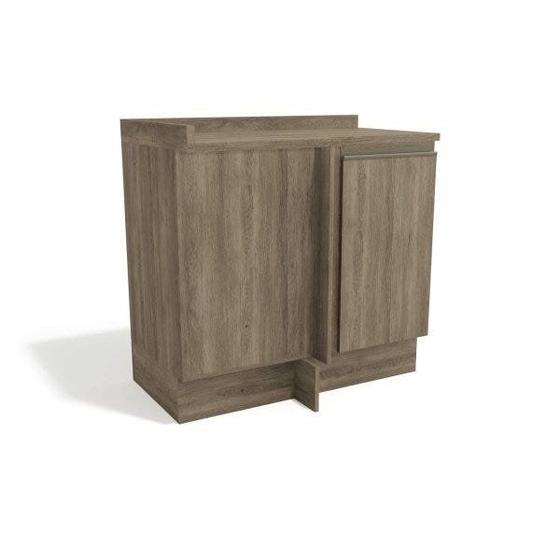 Balcão de Cozinha Canto com Tampo 1 Porta Maxxi Kappesberg Menor preço em Balcão de Cozinha Canto com Tampo 1 Porta Maxxi Kappesberg
