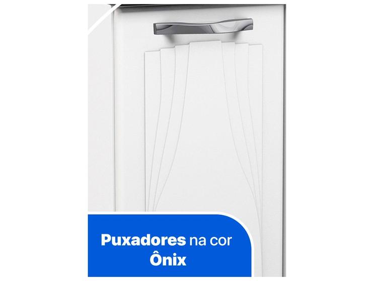 Balcão de Cozinha para Pia Telasul Aço 4 Portas 2 Gavetas Star New