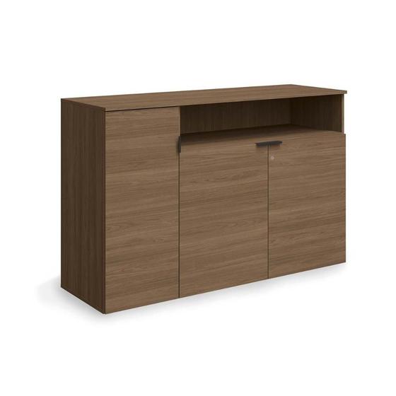Imagem de Balcão de Escritório Frame F208 c/ 3 Portas c/ Chave Munique - Kappesberg