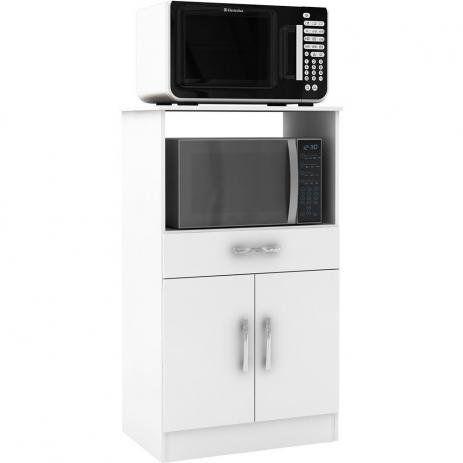 Imagem de Balcão de Forno e Micro 050 Valência Branco Doripel
