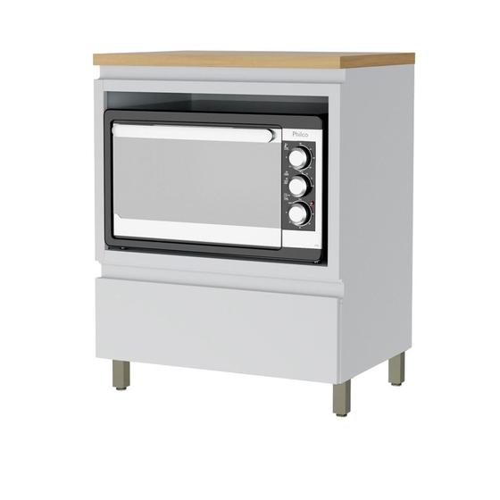 Imagem de Balcão Forno 1 Gaveta Rainha 70cm 100 MDF