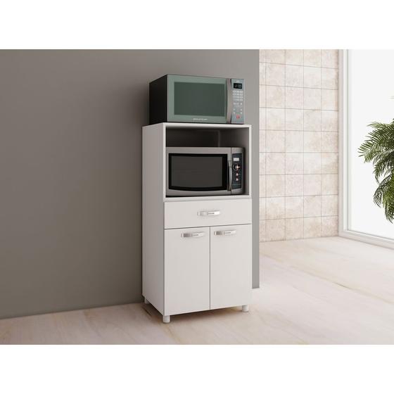 Balcão Forno 2P 1G - Fellicci - Branco Menor preço em Balcão Forno 2P 1G - Fellicci - Branco