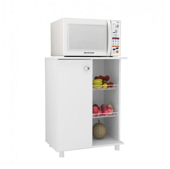 Imagem de Balcão Fruteira 01 Porta BF3205 Branco - Tecno Mobili