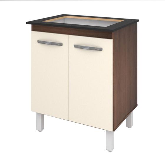 Balcão Gabinete de Cozinha Para Fogão Cooktop Jade 4 Bocas Moblis Móveis Savana e Off-White é boa?