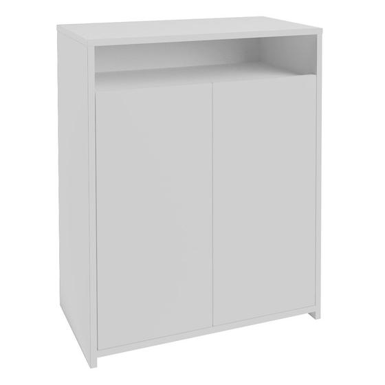 Imagem de Balcão Home Office 2 Portas Mobile Cool Branco - Artany