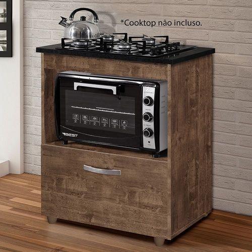 Balcao para Cooktop 5 bocas Salvia Kaiki Ype Menor preço em Balcao para Cooktop 5 bocas Salvia Kaiki Ype