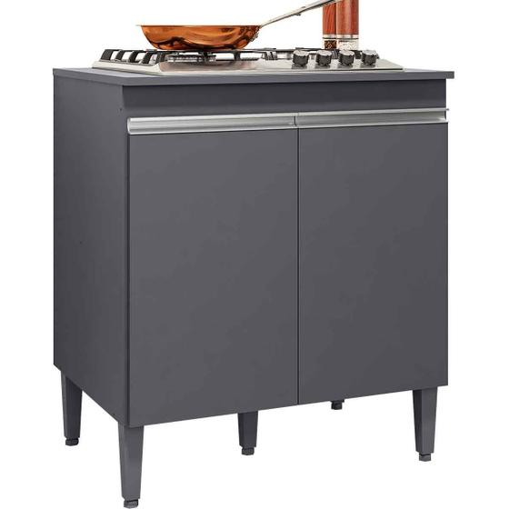 Imagem de Balcão Para Cooktop Adriana 2 Portas com Tampo