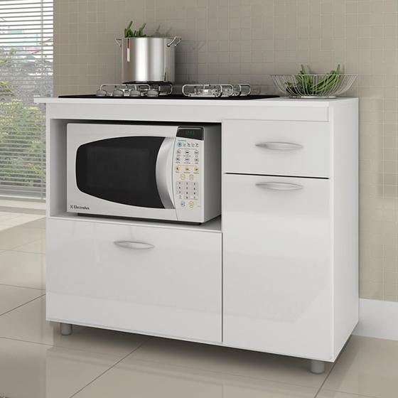 Imagem de Balcão para Cooktop de 05 Bocas Branco