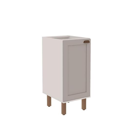 Imagem de Balcão Para Cozinha Modulada 40cm Com 1 Porta Provençal MDF