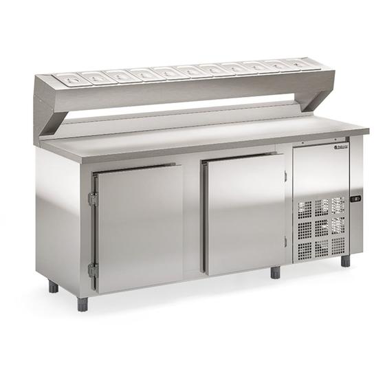 Balcão Refrigerado Condimentaria GBPZ-200 AI - Aço Inox 0 a +7C - Gelopar Menor preço em Balcão Refrigerado Condimentaria GBPZ-200 AI - Aço Inox 0 a +7C - Gelopar