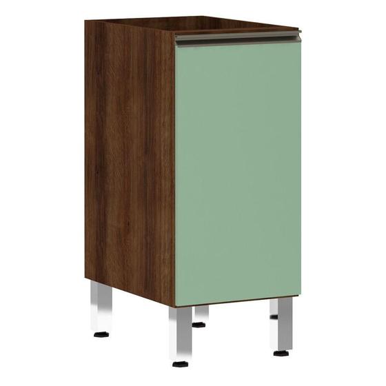 Imagem de Balcão Sem Tampo 35cm Jade Com Verde Jade