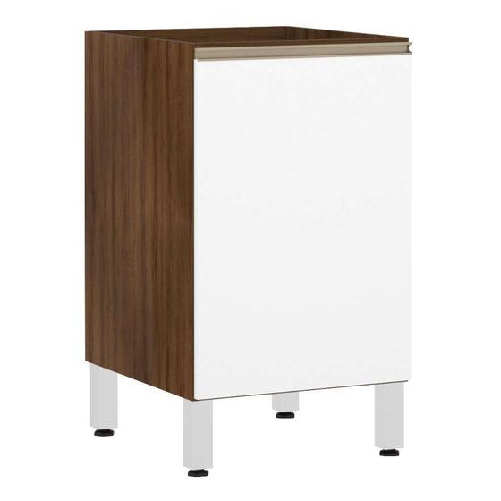 Imagem de Balcão Sem Tampo 40cm Jade Com Branco