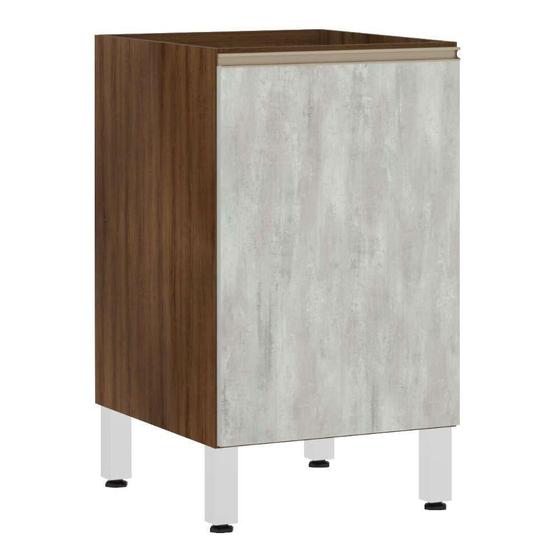 Imagem de Balcão Sem Tampo 40cm Jade Com Concreto