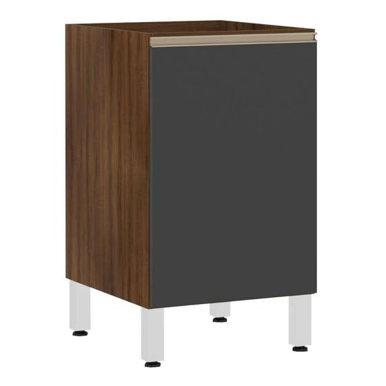 Imagem de Balcão Sem Tampo 40cm Jade Com Preto Txt