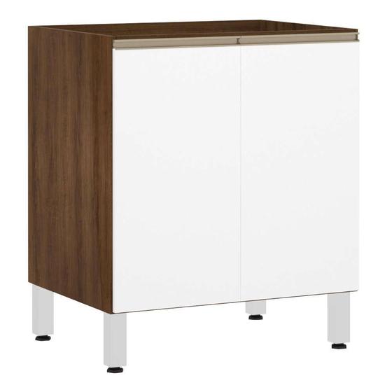 Imagem de Balcão Sem Tampo 70cm Jade Com Branco