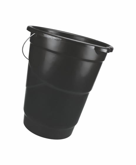 Balde 18 litros Com Bico - Plástico - Preto Menor preço em Balde 18 litros Com Bico - Plástico - Preto