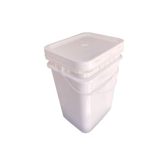 Imagem de Balde 20L Com Tampa Retangular Para Enema