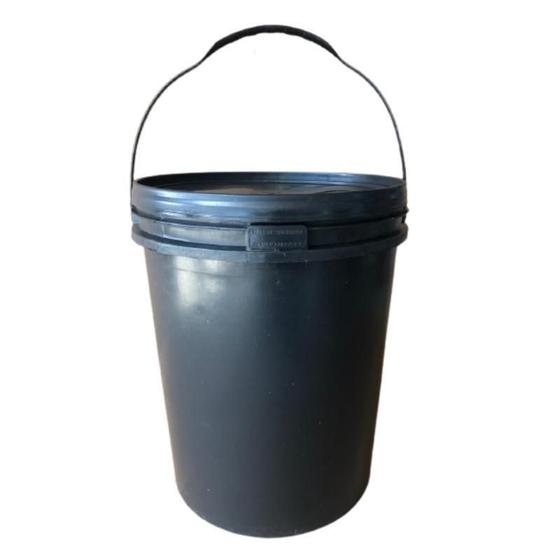 Imagem de Balde 20L Para Banho De Ofuro Alça Plástica Tampa Lacre