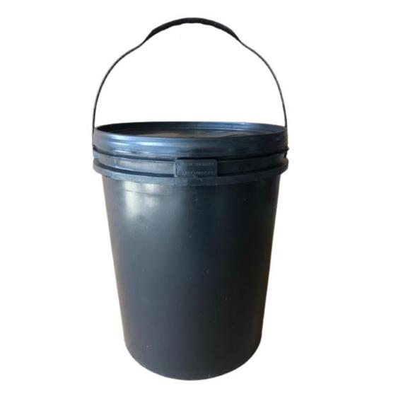 Imagem de Balde 20L Para Decoração Alça Plástica Tampa Lacre