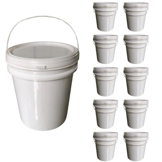 Imagem de Balde 5 Litros Branco Bpa Free