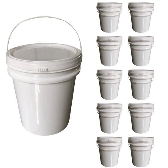 Imagem de Balde 5L Com Alça Bpa Free Branco