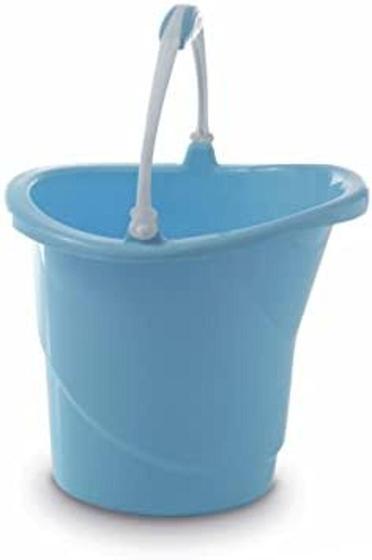 Imagem de Balde Com Alça Azul Bebê Adoleta 13L