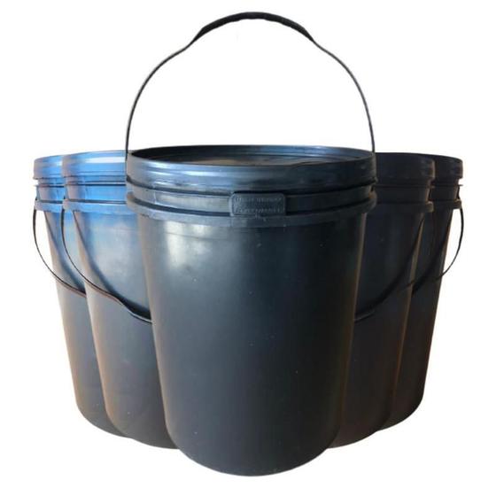 Imagem de Balde Com Tampa Pequeno - 5 Pçs