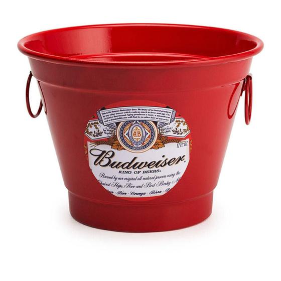 Balde de Gelo Budweiser Alumínio 6 Litros Menor preço em Balde de Gelo Budweiser Alumínio 6 Litros