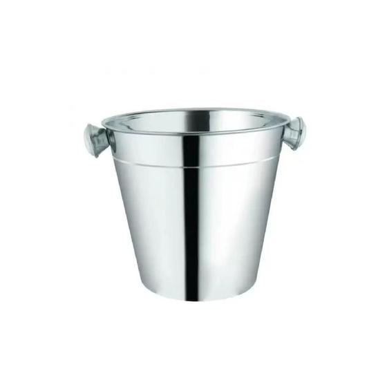 Imagem de Balde de gelo em aço inox 1,2l 14cm - clink *